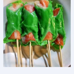 เกี๊ยวปูอัดไม้ใหญ่