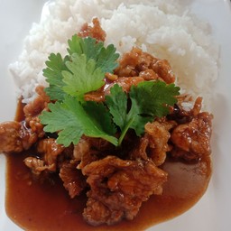 ข้าวหมูหวาน