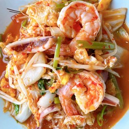 สุกี้แห้งทะเล