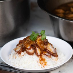 ข้าวหมูทอด