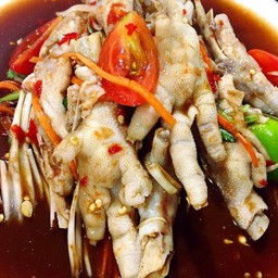 ตำตีนไก่