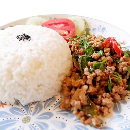 ข้าวกระเพราหมู