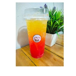 สตอเบอรี่ สับปะรด  โซดา