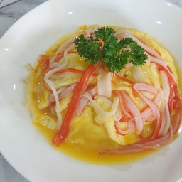 ข้าวไข่ข้นปูอัด