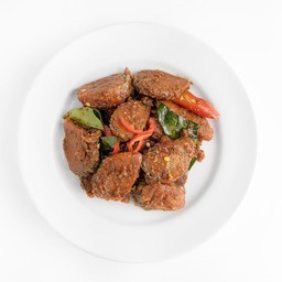 ผัดพริกขิงปลาเจ