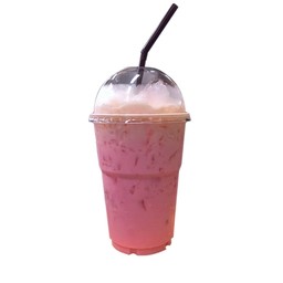 นมชมพูเย็น