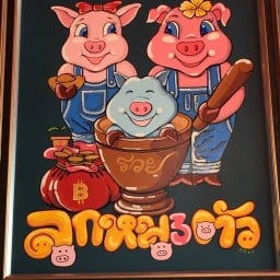 ส้มตำล้านลูกหมู3ตัว ตำ ยำ แซ่บ🐷