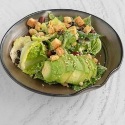 Vegan Caesar Avocado Salad