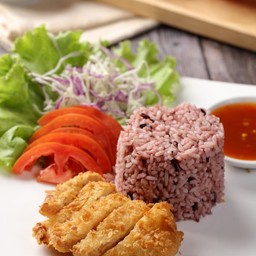 ข้าวไก่ทอดเจ