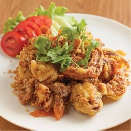 ปูนิ่มทอดกระเทียมพริกไทย