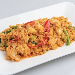 เนื้อปูผัดผงกะหรี่