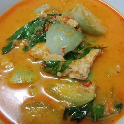 พริกแกงหมูมะเขือ(กะทิ)