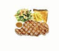 สเต็กเนื้อ สันนอก