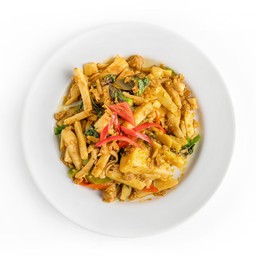 ผัดเผ็ดยอดมะพร้าว