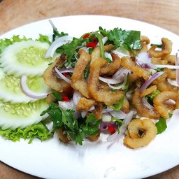 ยำปลาสลิด