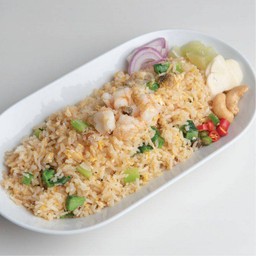 ข้าวผัดปลาเค็มทรงเครื่อง S