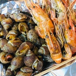 ณ.กุ้งเผา-กุ้งเป็น บ้านกล้วย