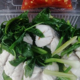 ปลากะพงลวกจิ้ม