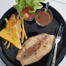สเต็กปลาย่าง