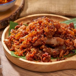 สันนอกทอดนุ่มๆ จิ้มน้ำจิ้มแจ่วรสแซ่บ