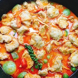 คั่วลูกชิ้นปลากราย