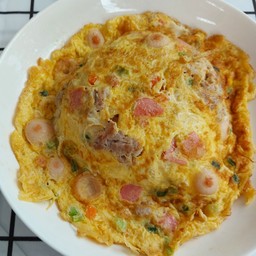 ข้าวไข่เจียวทรงเครื่อง