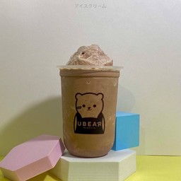 นมหมีปั่นเนื้อไอติม UBEAR