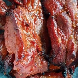 หมูแดงสับ