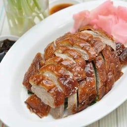 เป็ดย่างสับ