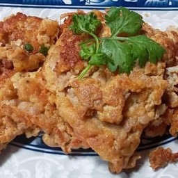 ไข่เจียวหมูสับ(เป็นกับข้าว)