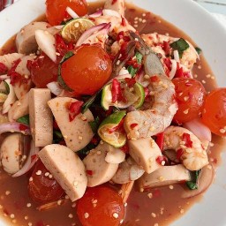 ยำแซ่บbyคุณอ้อ 1