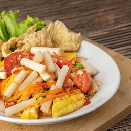 ตำไหลบัวข้าวโพด