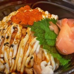 (611) ข้าวหน้าแซลมอนมาโย