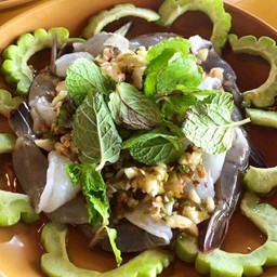 กุ้งแช่น้ำปลา