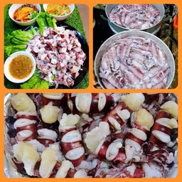 หมึกไข่นึ่ง ครึ่งโล