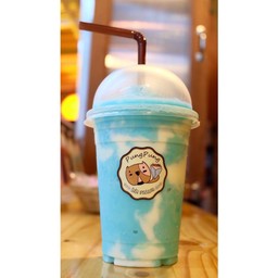 บลูเลม่อนสมูทตี้โยเกิร์ต - ปั่น