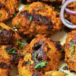 Chicken Tikka boneless Halal original ไก่ย่างแบบไม่มีกระดูกหมักเครื่องเทศย่างเต่าโบราณสูตร original
