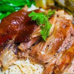 ข้าวมันไก่ หน้าเบญจมราชูทิศ