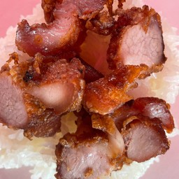 ข้าวเหนียวหมู3ชั้นทอด