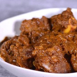 Gosht Masala halal ผัดพริกแพะสมุนไพรอินเดีย