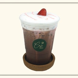 โกโก้-สตรอว์เบอร์รี่ (เย็น)