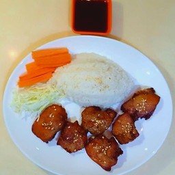 ข้าวไก่คาราอะเกะ