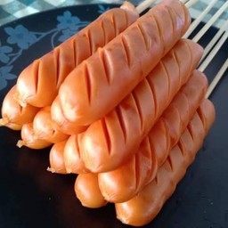 ไส้กรอกหนังกรอบ