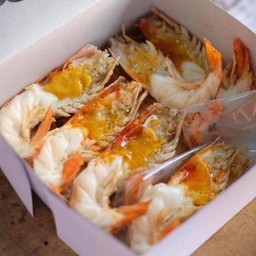 กุ้งแม่น้ำเผา #2 จำนวน 4 ตัว (น้ำหนัก 1.2kg)
