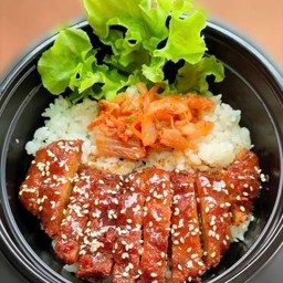 ข้าวไก่กรอบ