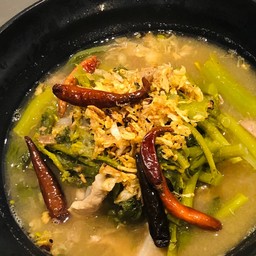 แกงจอผักกาด