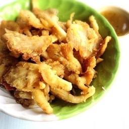 เห็ดชุปแป้งทอด