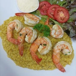 Risotto Milanese Extra Prawns