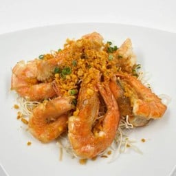 กุ้งทอดกระเทียม