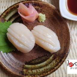 ซูชิหอยโฮตาเตะ 1 คู่